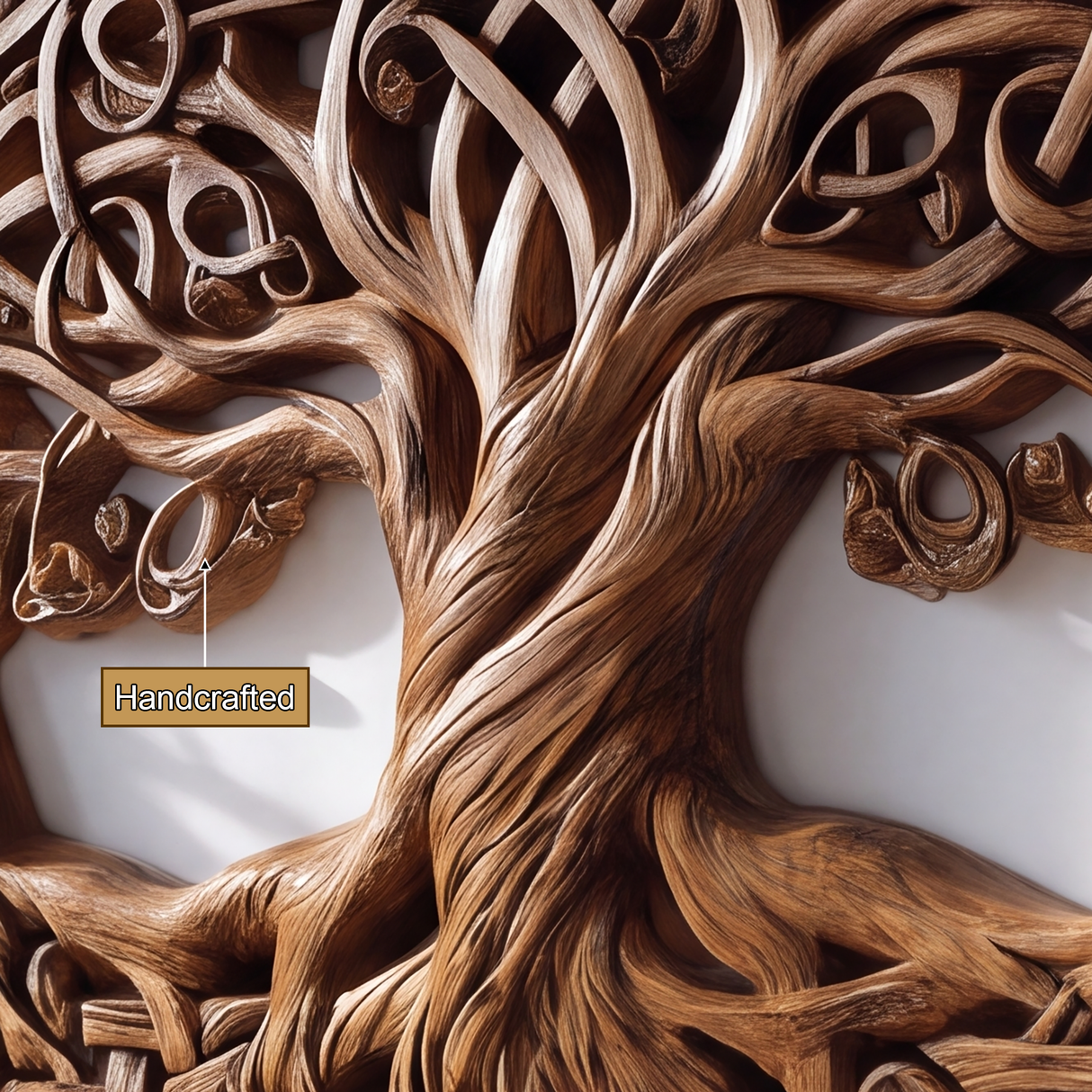 Averlyn Solid Wood Sculpted Wall Art