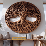 Averlyn Solid Wood Sculpted Wall Art