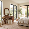Branwyll Rootform Solid Wood Cosmetic Table