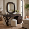 Branwyll Rootform Solid Wood Cosmetic Table