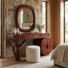 Branwyll Rootform Solid Wood Cosmetic Table