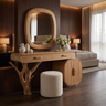 Branwyll Rootform Solid Wood Cosmetic Table