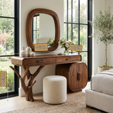 Branwyll Rootform Solid Wood Cosmetic Table