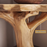 Elara Root-Form Corner Bathroom Vanity - Timberustic Corner Bathroom Vanity