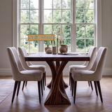 Elarion Live Edge Solid Wood Dining Table - Timberustic Dining Table