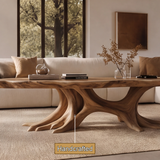Elarwyn Handcrafted Solid Wood Coffee Table