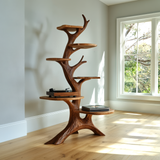 Eldergrove Handcrafted Solid Wood Record Player Stand SPA928951 - Timberustic Record Player Stand With Storage