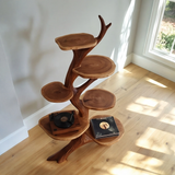 Eldergrove Handcrafted Solid Wood Record Player Stand SPA928951 - Timberustic Record Player Stand With Storage