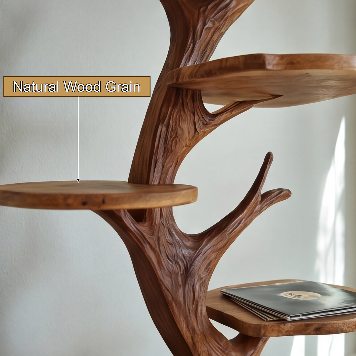 Eldergrove Handcrafted Solid Wood Record Player Stand SPA928951 - Timberustic Record Player Stand With Storage