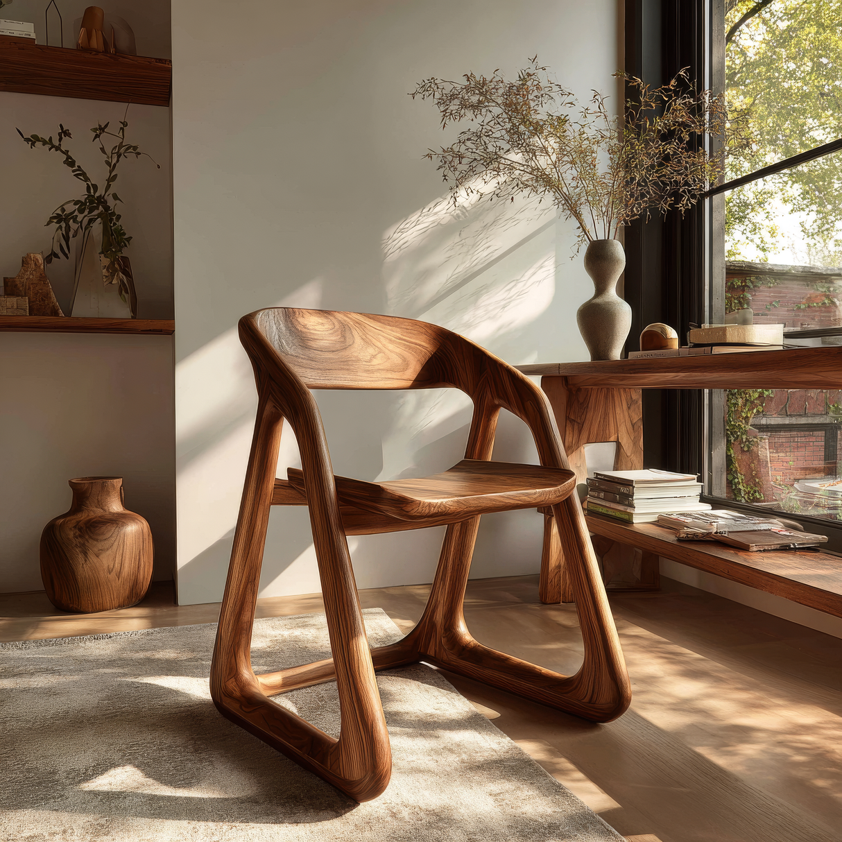 Eldorin Handcrafted Solid Wood Dining Chair - Timberustic Dining Chair