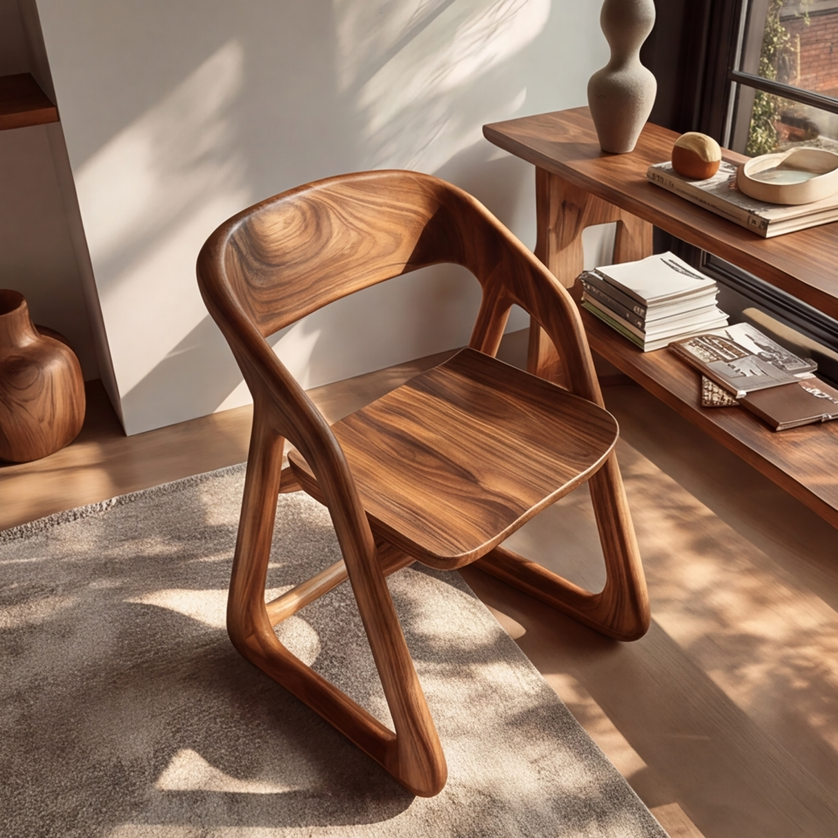 Eldorin Handcrafted Solid Wood Dining Chair - Timberustic Dining Chair