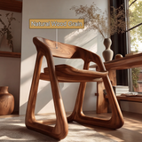 Eldorin Handcrafted Solid Wood Dining Chair - Timberustic Dining Chair