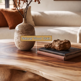 Elvarenne Handcrafted Solid Wood Coffee Table