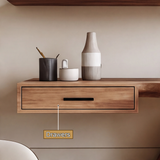 Evermere Handcrafted Solid Wood Tree Bookshelf with Drawers - Timberustic Tree Bookshelf with Drawers