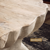 Frostroot Handcrafted Solid Wood Coffee Table