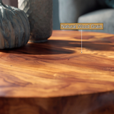 Hollowgrove Handcrafted Solid Wood Coffee Table