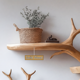 Ivorwyn Handcrafted Solid Wood Tree Bookshelf - Timberustic Floating Tree Bookshelf