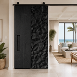 Kaelith Sculpted Solid Wood Single Door