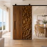Kaelith Sculpted Solid Wood Single Door