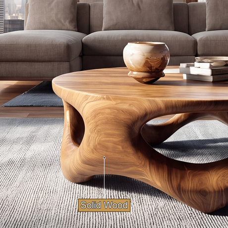 Latticewood Handcrafted Solid Wood Coffee Table