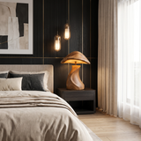 Lumora Handcrafted Solid Wood Table Lamp SPA252511 Natural Oak - Timberustic Table Lamp