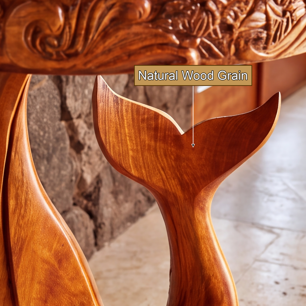 Maravyn Handcrafted Solid Wood Pedestal Stand - Timberustic Pedestal Stand