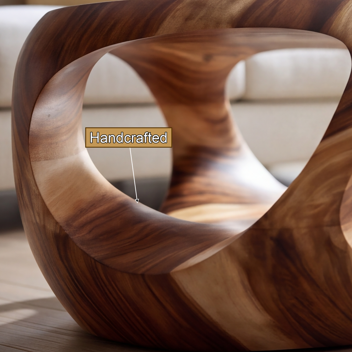 Monsterare Solid Wood Coffee Table SPA214506 - Timberustic Coffee Table