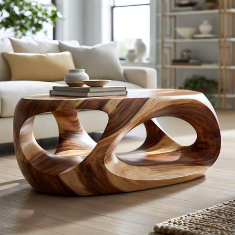 Monsterare Solid Wood Coffee Table SPA214506 - Timberustic Coffee Table