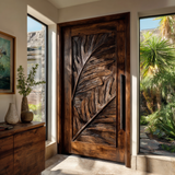 Monterra Handcrafted Solid Wood Single Door