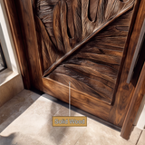 Monterra Handcrafted Solid Wood Single Door