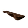 Norvelle Live Edge Solid Wood Floating Shelf