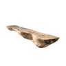 Norvelle Live Edge Solid Wood Floating Shelf