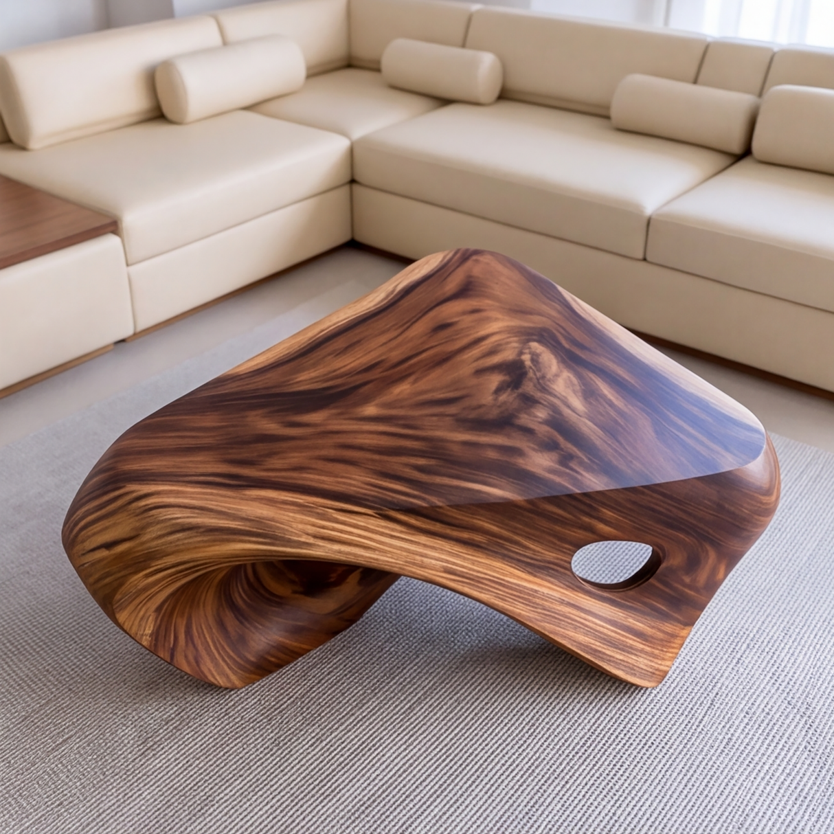 Norwyn Handcrafted Solid Wood Coffee Table - Timberustic Coffee Table