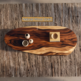 Noverra Sculpted Solid Wood Coffee Table SPA524812 - TimbeRustic Coffee Table
