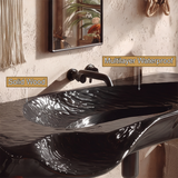 Nyxalith Floating Bathroom Vanity with Integrated Sink