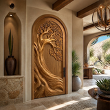 Oakhollow Handcrafted Solid Wood Single Door