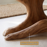 Olivareth Handcrafted Solid Wood Coffee Table