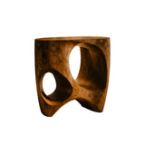 Orivane Sculpted Solid Wood Record Player Stand