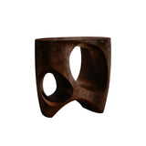 Orivane Sculpted Solid Wood Record Player Stand