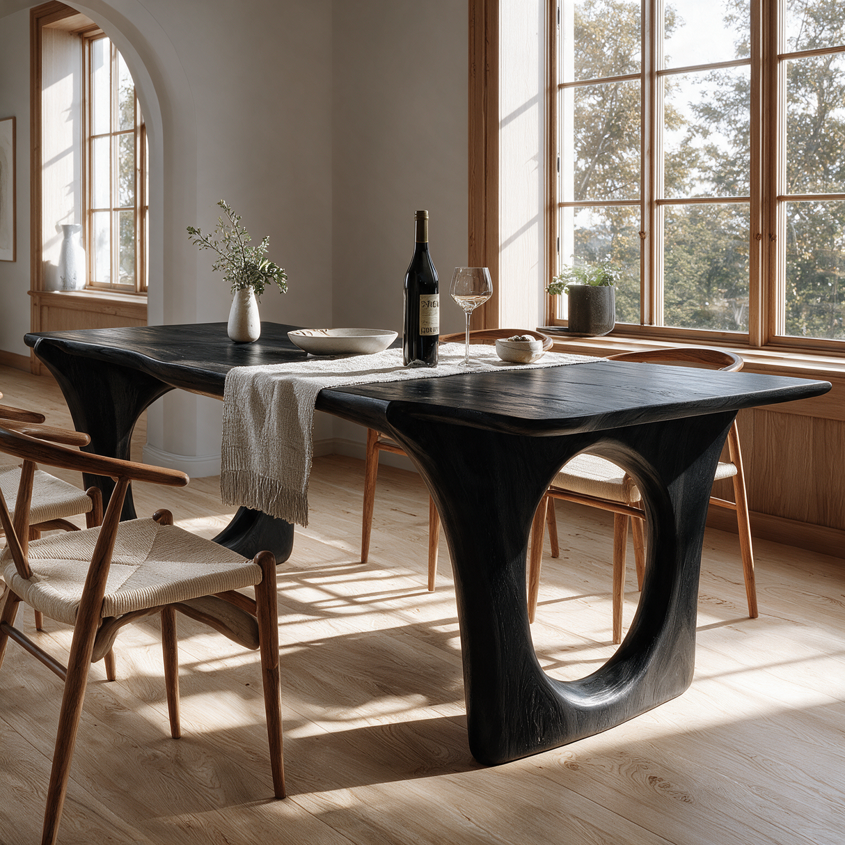 Orlendor Live Edge Solid Wood Dining Table - Timberustic Dining Table
