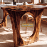 Orlendor Live Edge Solid Wood Dining Table - Timberustic Dining Table