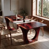 Orlendor Live Edge Solid Wood Dining Table - Timberustic Dining Table