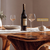 Orlendor Live Edge Solid Wood Dining Table - Timberustic Dining Table