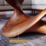 Orlessa Sculpted Solid Wood Coffee Table - Timberustic Coffee Table