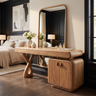 Orlienne Solid Wood Cosmetic Table