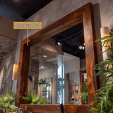 Orvanta Solid Wood Mirror Frame - Timberustic Mirror