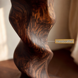 Orvella Solid Wood Pedestal Stand