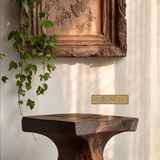 Orvella Solid Wood Pedestal Stand