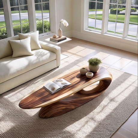 Oryndale Sculpted Solid Wood Coffee Table SPA248424 - Timberustic Coffee Table