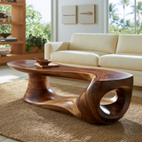 Orynvale Sculpted Solid Wood Coffee Table SPA925753 - TimbeRustic Coffee Table